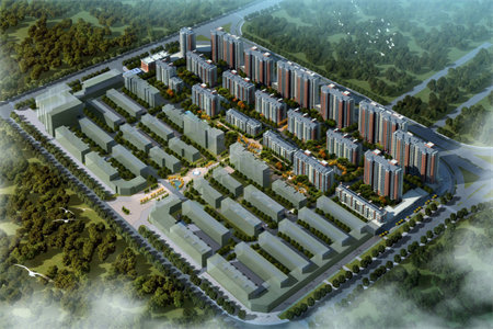 正大文苑3室2厅1卫130㎡，带车库，精装